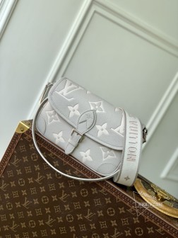 LV M14214 Diane 手袋 Monogram Empreinte皮革 香芋紫