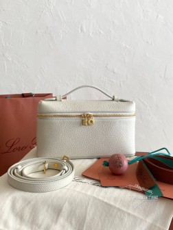 LP Loro Piana L 白色金扣 一比一五金 开模进口皮