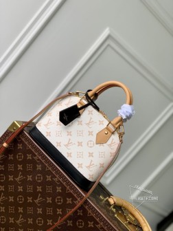 LV M46922 阿尔玛BB 手提包 白花 画布 牛皮顶级A货