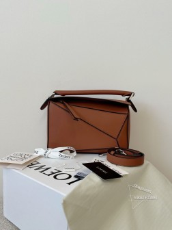 平纹棕(压唛)小号24cm Puzzle包 | 顶级复刻 | 品牌信息