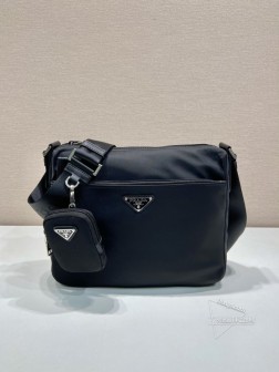 Prada普拉达 1BC421升级版 单肩包 进口织物 精钢配件 复刻 价格