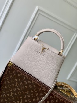 LV M24727 Capucines中号手袋 全粒顶级A货【2013】