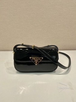 Prada 1BD339 漆皮单肩包 小牛皮/羊皮材质 一比一