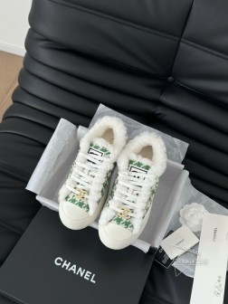 Chanel 24P新款大头饼干鞋原版开发 顶级版本鞋面正品一致 内里羊皮TPU大底 非普通版本橡胶 937