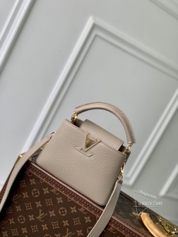 LV M24727 Capucines 迷你手袋 全粒皮质 2013年款