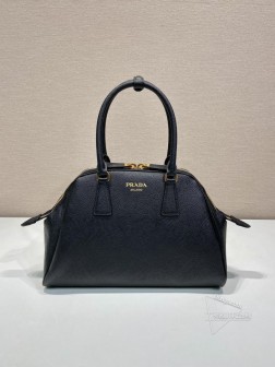 Prada 1BG537 贝壳包 Saffiano皮革 金属五金手袋 价格