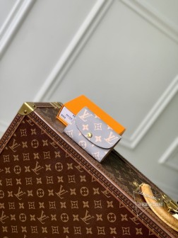 LV M41939 渲染花小巧玲珑硬箱 Monogram 涂层帆布 光滑牛皮