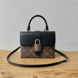 LV 44321 44322 锁头包 - 斜挎手提，调节肩带，休闲气质