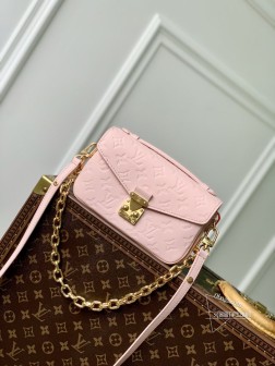 LV M22942 Pochette Métis East West 手袋 Monogram Empreinte 牛皮革