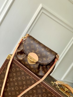 LV M13617 Sunset手袋 Monogram帆布 顶级A货 金属件