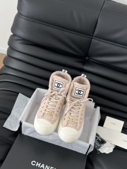 Chanel 24P新款大头饼干鞋原版开发 顶级版本鞋面正品一致 内里羊皮TPU大底 非普通版本橡胶 1185