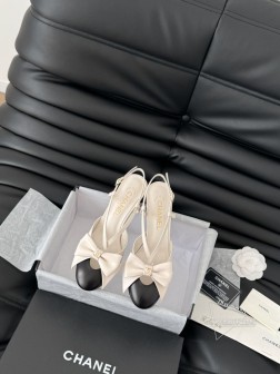 Chanel 小香25C新品蝴蝶结单鞋系列原版11复刻 经典中的经典无论搭配裤装还是裙装都是完美小圆 637