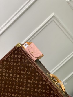 LV M82928 Rosalie 零钱包 Monogram Empreinte 牛皮革 软粒面