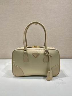 Prada普拉达 1BB115 中古包 再生尼龙 Saffiano皮革手袋 图片