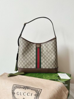 Gucci GG Ophidia Hobo水桶包 大号 红绿经典款 A货