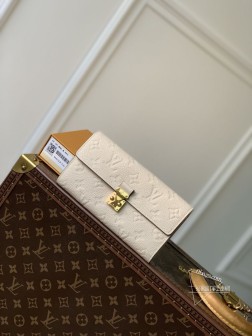 LV M83276 梅蒂斯 Monogram Unplant皮革 Portefeuille Sara Metis 高仿