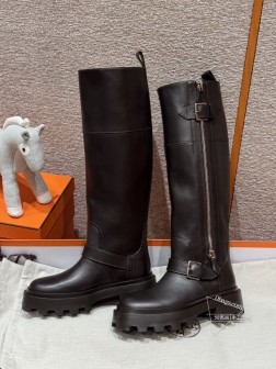 款式Style :218 Jaime Boot 长靴颜色Colour:乌木色Marron Ebene 310