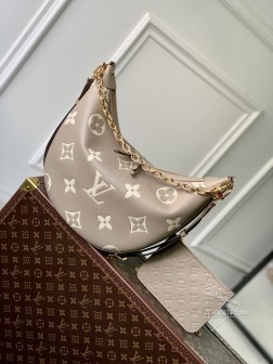 LV M46738 Loop Hobo 手袋 Monogram Empreinte 牛皮革