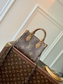 LV M46839 OnTheGo 托特包 Monogram 帆布/皮革手柄