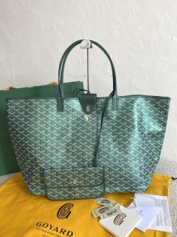 GOYARD 24金属限定色 珠光绿大号 顶级A货