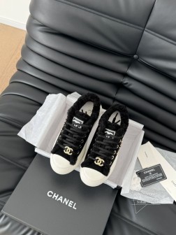 Chanel 24P新款大头饼干鞋原版开发 顶级版本鞋面正品一致 内里羊皮TPU大底 非普通版本橡胶 945