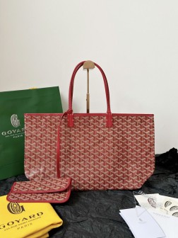 GOYARD 狗牙中号购物袋 红色 tote ZP开发