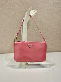 Prada普拉达 1NI545K新款腋下包 进口尼龙面料 手挽十字纹 代购