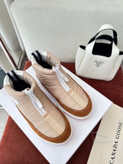 加拿大 Cypress Puffer户外雪地靴|原版购入代购级别-白色 原版麂皮织物 内层织物 侧面 702