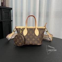 Louis Vuitton 46705 Neverfull BB，24×14×9cm，顶级A货