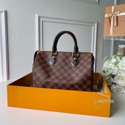 LV 41365 Speedy 25 手袋 Damier 帆布 高仿 精巧都市款