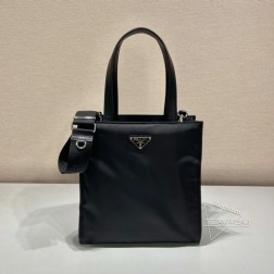 Prada普拉达 1BG426 新款托特包 进口加衬尼龙/小牛皮 代购