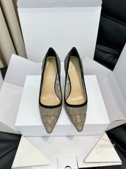 Dior 2025 |新品网钻高跟鞋 水晶仙女鞋浪漫顶配网面烫钻鞋面覆上渐变闪钻 从足尖绽放迷人光彩 405