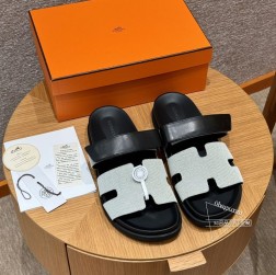 180 CHYPRE SANDAL 老舅鞋颜色Colour:黑拼布Ck89noir 3