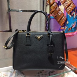 Prada 1BA274 Galleria手袋 进口十字纹牛皮 顶级拉丝五金 图片