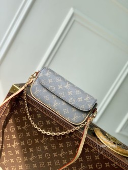 LV M12778 Ivy on Chain 钱包,受00年代Sac Recoleta启发,2024秋季款