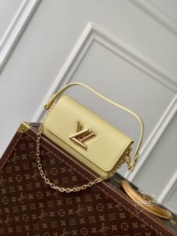 LV M24548 Twist West 手袋 Epi 皮革 黄色