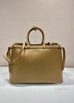 Prada普拉达 1BG126 男手提包 特大号 小牛皮/羊皮 代购