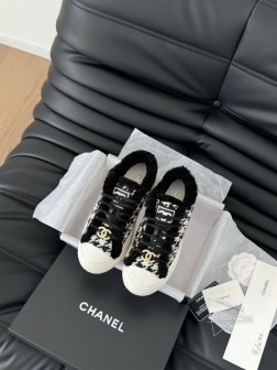 Chanel 24P新款大头饼干鞋原版开发 顶级版本鞋面正品一致 内里羊皮TPU大底 非普通版本橡胶 942