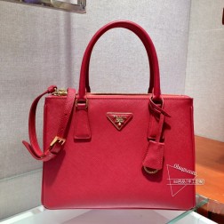 Prada普拉达 1BA863 Galleria手袋 进口十字纹牛皮 顶级复刻 图片