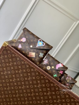 LV M12203 Pochette Kirigami 手拿包 三只吉祥物组合