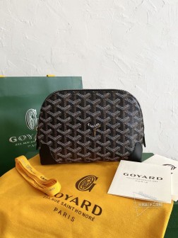 GOYARD Vendome 贝壳洗漱包 化妆包 黑色 高仿