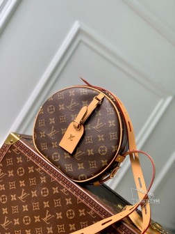 LV M45647 Boite Chapeau 帽盒 女装 经典设计 皮革材质