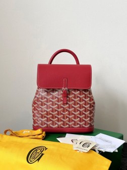 GOYARD alpin迷你双肩包 红色 迷你背包 轻量材质