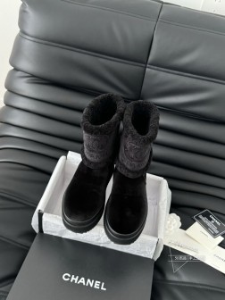 Chanel 24B新款雪地靴 秋冬暖心推荐 高品质认准我家实拍 穿腻了毫无特色的ugg 不妨来买这 994